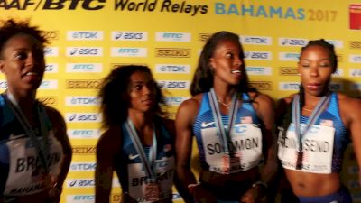 Team USA feeling blessed to take third in women's 4x2