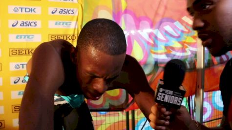 Steven Gardiner anchors Bahamas from 6th to 3rd in 4x4 prelims