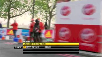 2017 London Marathon Women's Finish - Keitany breaks women-only World Record! (Available in Canada)