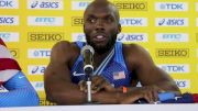 LaShawn Merritt hadn't run a 400 yet before World Relays anchor