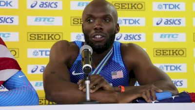 LaShawn Merritt hadn't run a 400 yet before World Relays anchor