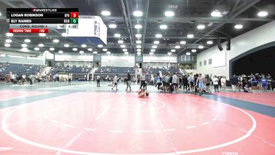149 lbs Cons. Round 4 - Logan Robinson, Level Up vs Ely Raines, Reinhardt University (GA)