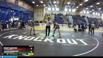 126 Blue Round 1 - Xavier Barnhart, Palmetto Ridge H.S. vs Wyatt Sanford, Camden County