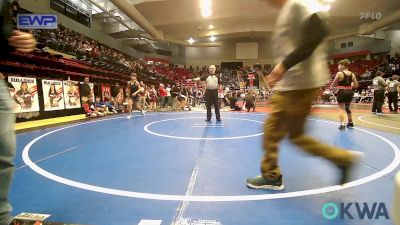 98 lbs Semifinal - Gavin Sportsman, Honey Badgers Wrestling Club vs Ryder Bagwill, Berryhill Wrestling Club