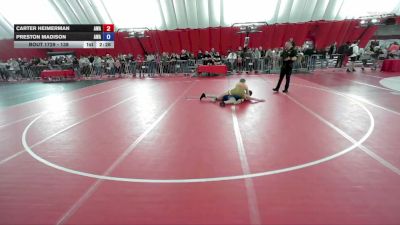 138 lbs Cons. Round 2 - Carter Heimerman, AWA vs Preston Madison, Askren Wrestling Academy