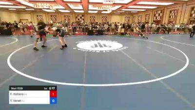 145 lbs Round Of 32 - Frank Italiano, Nj vs Tyler Venet, Nj