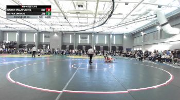 132 lbs Round Of 32 - Sarah Villafuerte, Branford vs Rayna Dhakal, Jonathan Law