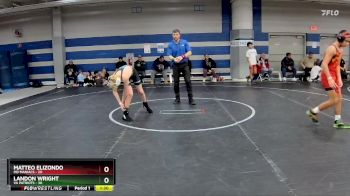 110 lbs Round 7 (8 Team) - Matteo Elizondo, MD Maniacs vs Landon Wright, VA Patriots