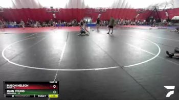126 lbs Round 2 (16 Team) - Mason Nelson, Mora vs Ryan Young, Indianola