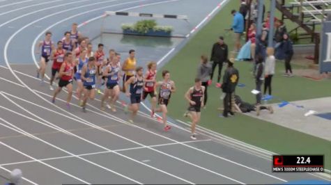 Men's 3k Steeplechase Open, Heat 1