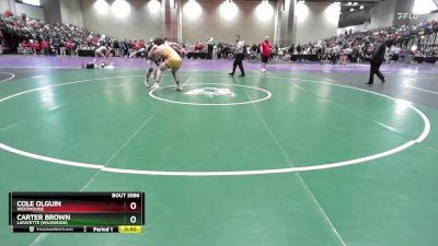 190 lbs Cons. Round 7 - Carter Brown, Lafayette (Wildwood) vs Cole Olguin, Westmoore