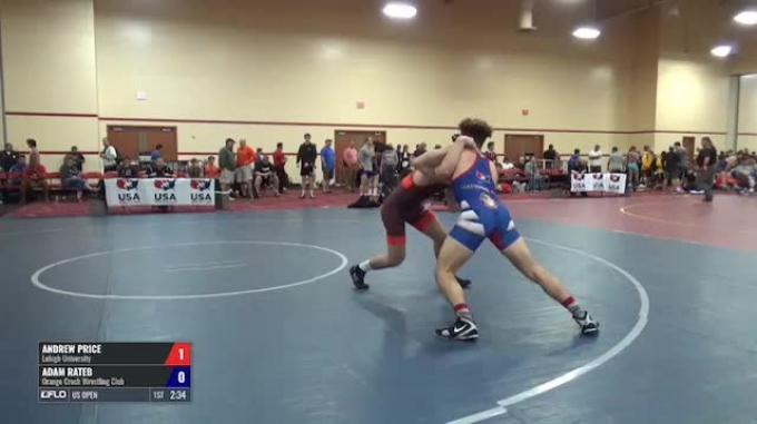 84 Rd of 32 - Andrew Price, Lehigh University vs Adam Rateb, Orange ...