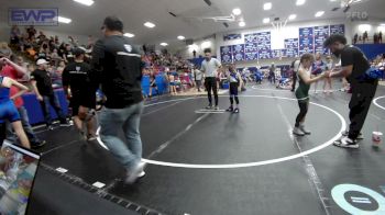 52-57 lbs Rr Rnd 2 - Alaura Lewis, Noble Takedown Club vs Jolee Stephens, South Central Punisher Wrestling Club