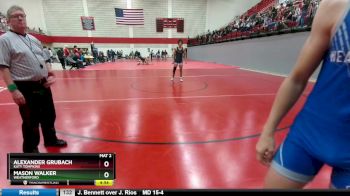 144 lbs Round 3 - Alexander Grubach, Katy Tompkins vs Mason Walker, Weatherford