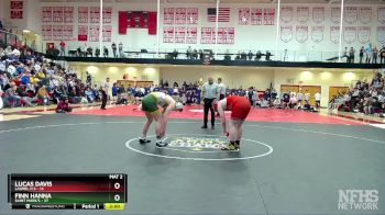 190 lbs Semifinals (8 Team) - Finn Hanna, Saint Mark`s vs Lucas Davis, Laurel H S