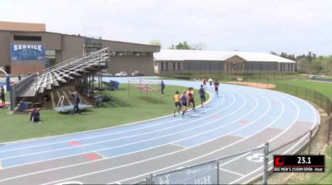 Men's Decathlon 1500m Open, Heat 1