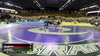 160 lbs Cons. Round 2 - Cap Benson, Jefferson vs DJ Wilson, Paducah Tilghman