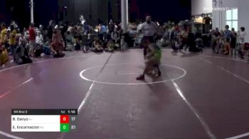 68 lbs Prelims - Brandon Danyo, Team New Jersey vs Edward Encarnacion, Team Maryland