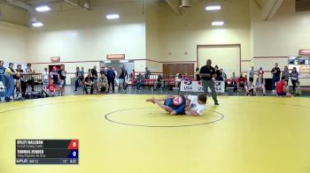 Ryley Hallman vs Thomas Fender US Open Grappling