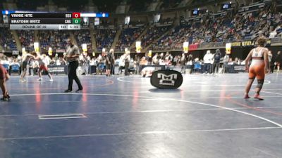 192 lbs Round Of 32 - Vinnie Hite, Bishop Guilfoyle vs Brayden Britz, Carlisle