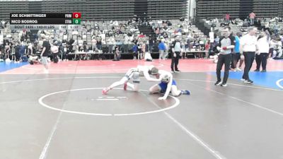 140-H lbs Round Of 32 - Joe Schmittinger, Prime Mat Club vs Nico Bodrog, Stray Dawgs