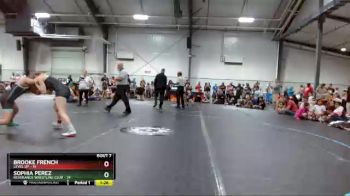 110 lbs Round 3 (6 Team) - BROOKE FRENCH, Level Up vs Sophia Perez, Reverance Wrestling Club