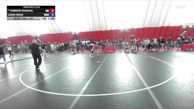 157 lbs Cons. Round 2 - Connor Eckdhal, Askren Wrestling Academy vs Louis Hock, Wrightstown High School Wrestling