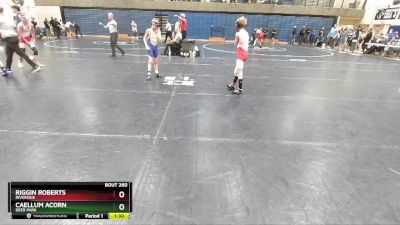 75 lbs 1st Place Match - Caellum Acorn, Deer Park vs Riggin Roberts, Riverside