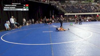 60 lbs Cons. Round 4 - Lincoln Larson, Pinnacle vs Brooks Reinert, No Nonsense Wrestling