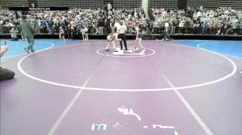 95 lbs 2nd Place - Madelyn Smith, Prime Mat Club vs Keira Cunningham, Gentile Trained