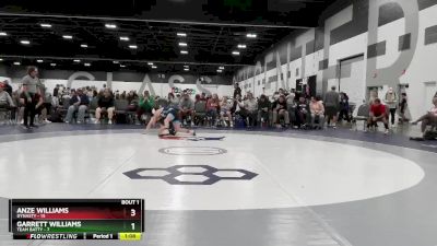 105 lbs Quarterfinals (8 Team) - Garrett Williams, Team Batty vs Anze Williams, Dynasty