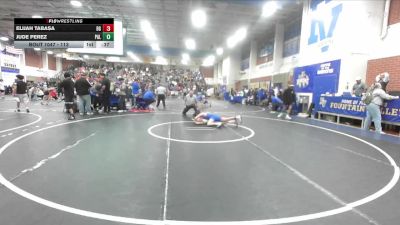 113 lbs Cons. Round 3 - Jude Perez, Palisades Charter vs Elijah Tabasa, Bishop Gorman HS