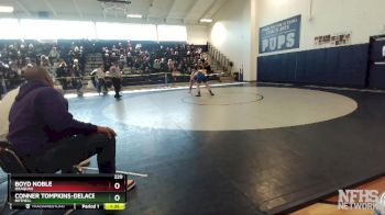 220 lbs Quarterfinal - Conner Tompkins-Delacerda, Bothell vs Boyd Noble, Issaquah