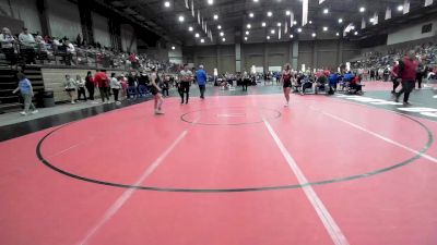 110 lbs Champ. Round 2 - Harper Holmes, Frontenac vs Olivia Donley, North Point