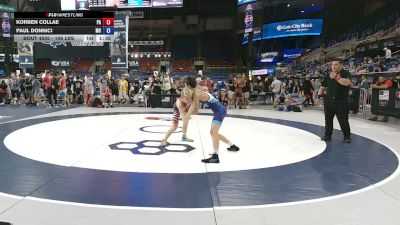 106 lbs Cons. Rd Of 32 - Korben Collae, Pennsylvania vs Paul Donnici, Missouri