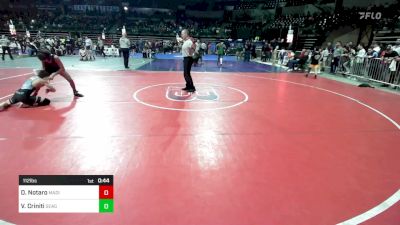 112 lbs Quarterfinal - Dante Notaro, Madison vs Vincent Criniti, Seagull Wrestling Club