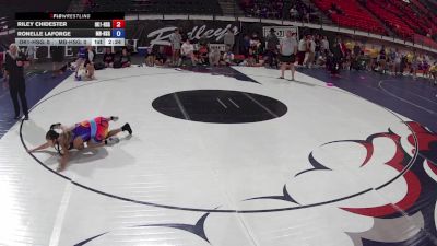 105 lbs Riley Chidester, Oklahoma 1 HS Girls vs Ronelle Laforge, Montana Billings HS Girls