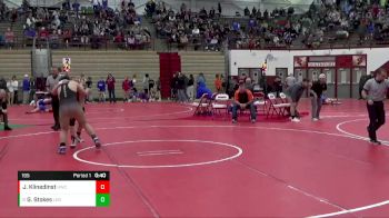 195 lbs Champ. Round 1 - Garren Stokes, Lebanon vs John Klinedinst, Hybrid Wrestling Club