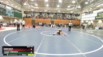 126 lbs Champ. Round 3 - Evan Soliz, Corona Del Sol vs Chase Carrasco, Lakeside