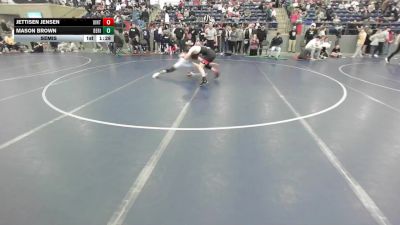 113 lbs Semis - Mason Brown, Bear River vs Jettisen Jensen, Uintah