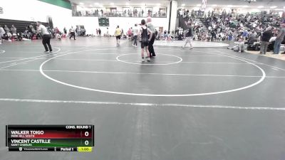 113 lbs Cons. Round 1 - Vincent Castille, Saint Charles vs Walker Toigo, Park Hill South