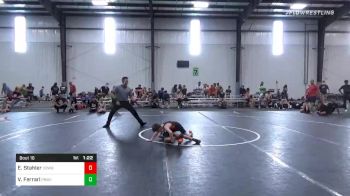 67 lbs Quarterfinal - Eli Stahler, Cowboy WC vs Vinny Ferrari, Team Punisher