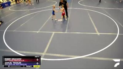 53 lbs Semifinal - Robby Gruchow, West Central Wrestling Club vs Samuel Traxler, White Bear Lake Youth Wrestling