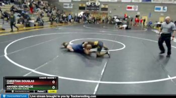 189 lbs Champ. Round 1 - Christian Douglas, Dimond vs Hayden Kincheloe, Eagle River High School