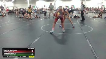 110 lbs Round 5 (6 Team) - Talon Weaver, Firebird Elite vs Tanner Ingle, Keystone Krush