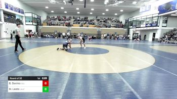 133 lbs Round Of 32 - Ben Davino, Ohio State vs Maximilian Leete, Unattached- American