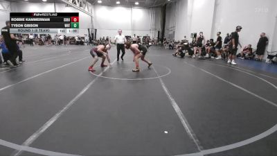 144 lbs Round 1 (6 Team) - Robbie Kammerman, South Side WC Blue vs Tyson Gibson, Whitted Trained