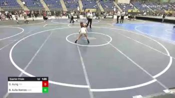 82 lbs Quarterfinal - David Aung, Top Notch vs Brandon Avila Ramos, Aniciete Training Club