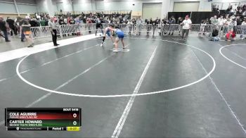 150 lbs Cons. Semi - Cole Aguirre, Purler Wrestling Inc vs Carter Howard, Neosho Youth Wrestling