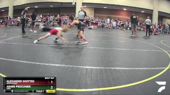 85 lbs Quarterfinal - Alexander Whitted, Unattached vs Asher Procunier, Ares